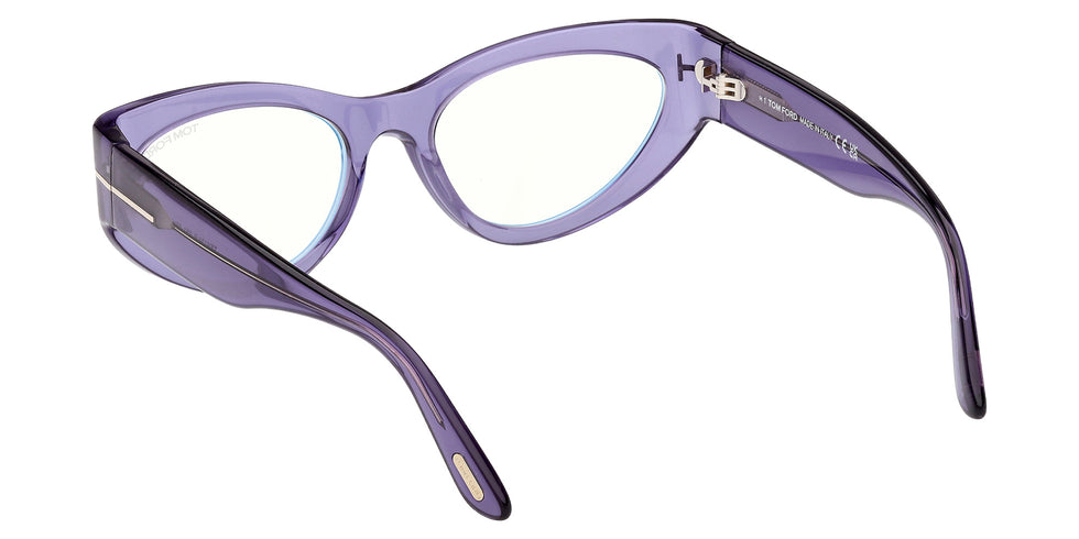 Tom Ford FT6134-B 081 55 - Shiny Violet / Blue Filter 081 #id:ft6134b081_s:106115