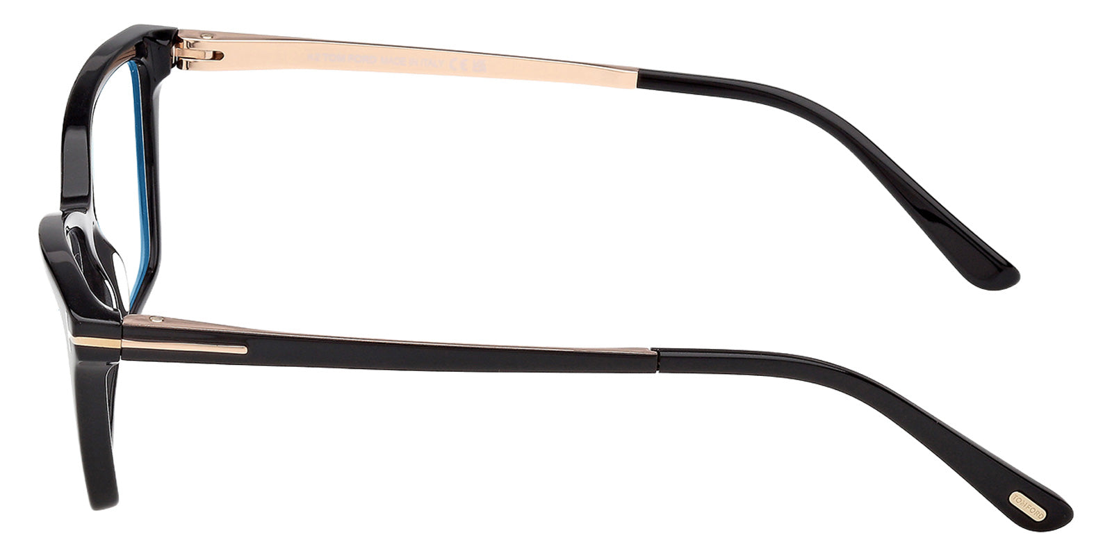 Tom Ford FT6135-B 001 56 - Shiny Black / Blue Filter #id:ft6135b001_s:100110