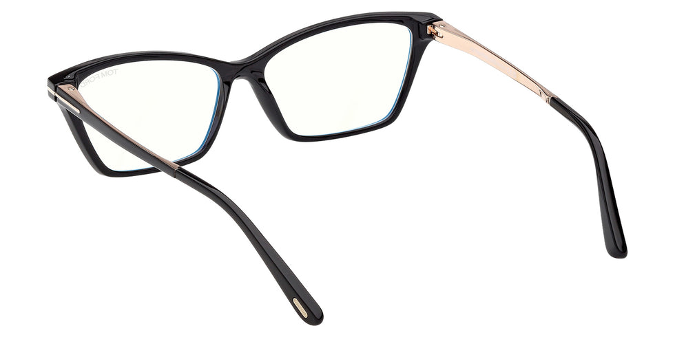 Tom Ford FT6135-B 001 56 - Shiny Black / Blue Filter #id:ft6135b001_s:100115