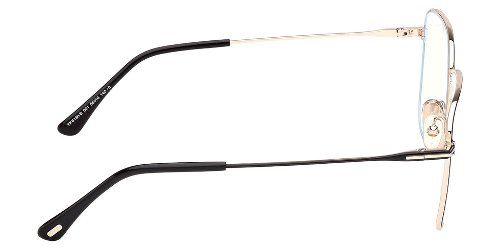 Tom Ford FT6136-B 001 56 - Shiny Black / Blue Filter 001 #id:ft6136b001_s:100130