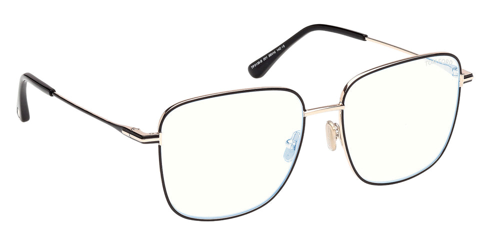 Tom Ford FT6136-B 001 56 - Shiny Black / Blue Filter 001 #id:ft6136b001_s:100135