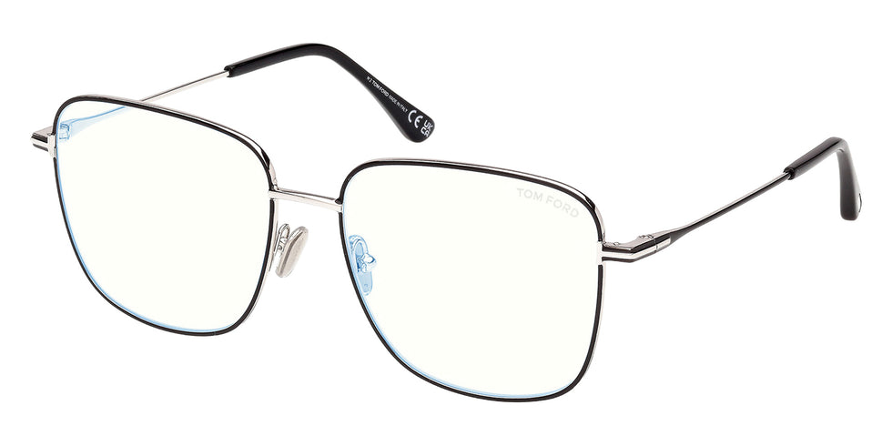 Tom Ford FT6136-B 005 56 - Shiny Black / Blue Filter 005 #id:ft6136b005_s:102105