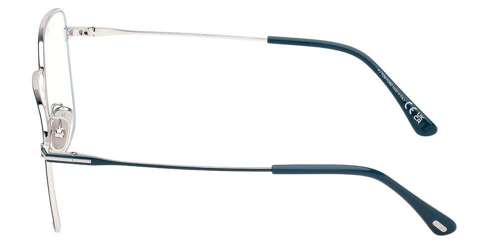 Tom Ford FT6136-B 087 56 - Shiny Turquoise / Blue Filter 087 #id:ft6136b087_s:106110