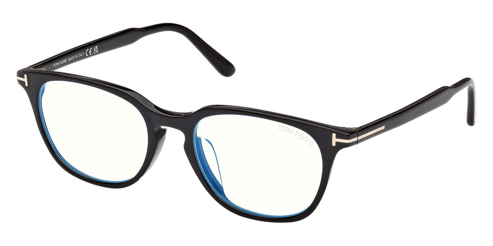 Tom Ford FT6149-D-B 001 55 - Shiny Black / Blue Filter 001 #id:ft6149db001_s:100105
