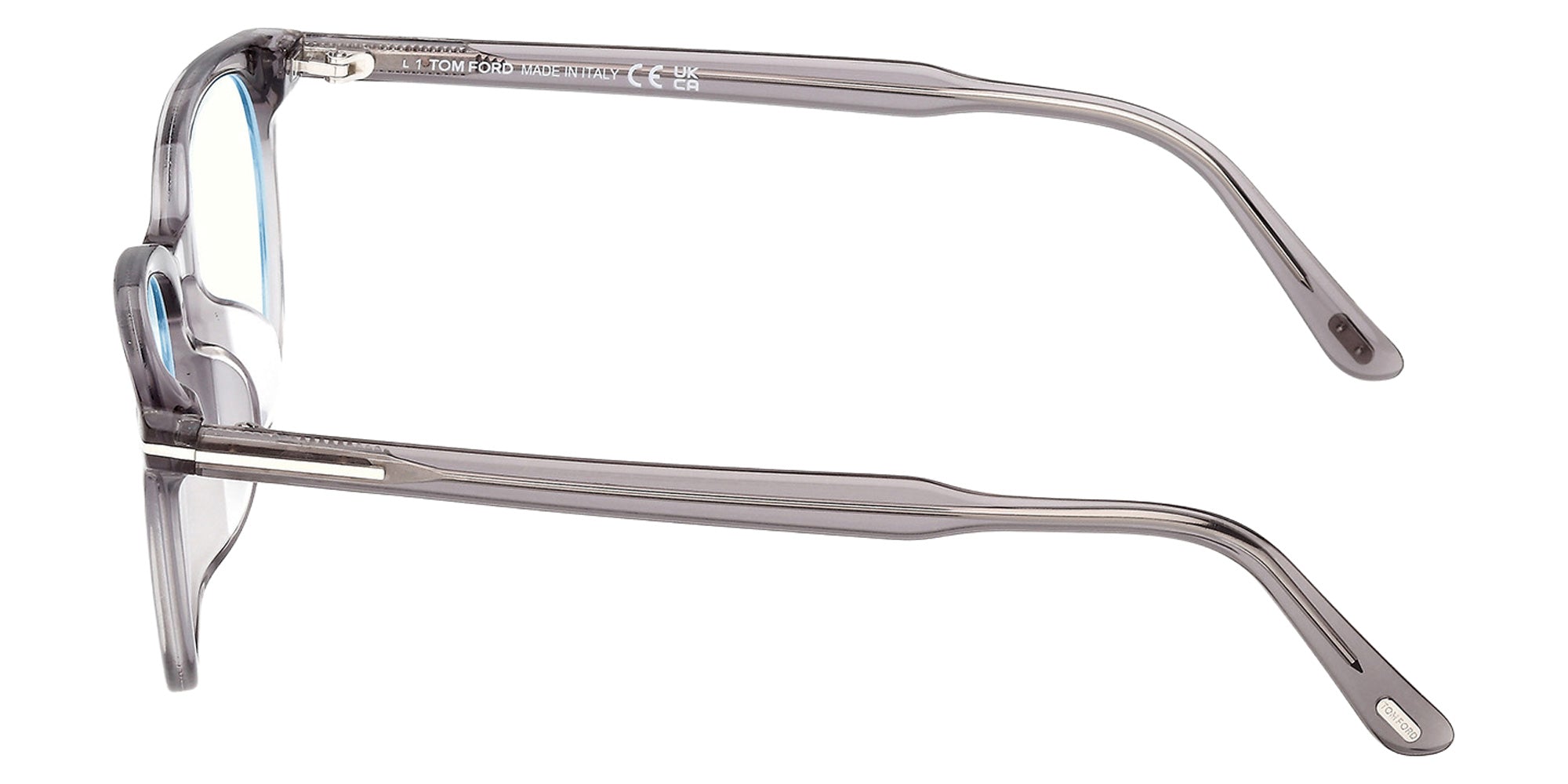 Tom Ford FT6149-D-B 020 55 - Shiny Gray / Blue Filter 020 #id:ft6149db020_s:102110