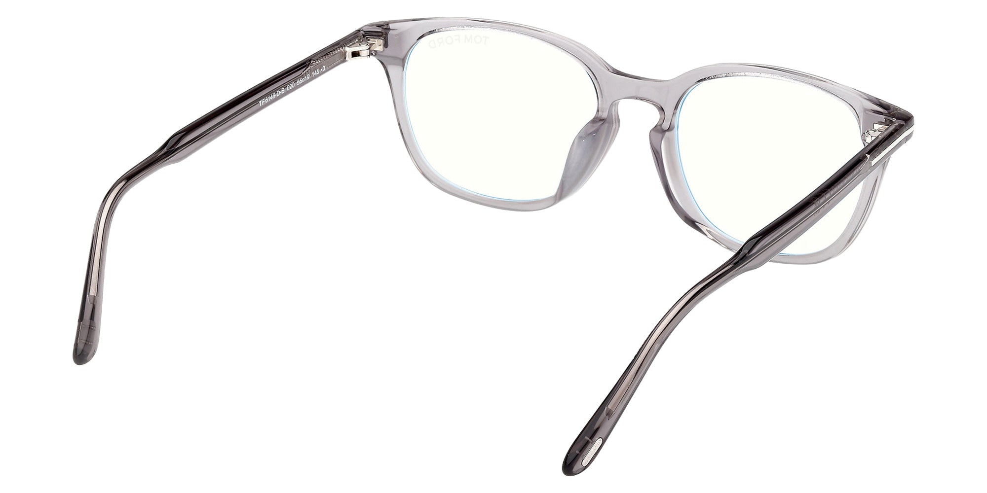 Tom Ford FT6149-D-B 020 55 - Shiny Gray / Blue Filter 020 #id:ft6149db020_s:102125