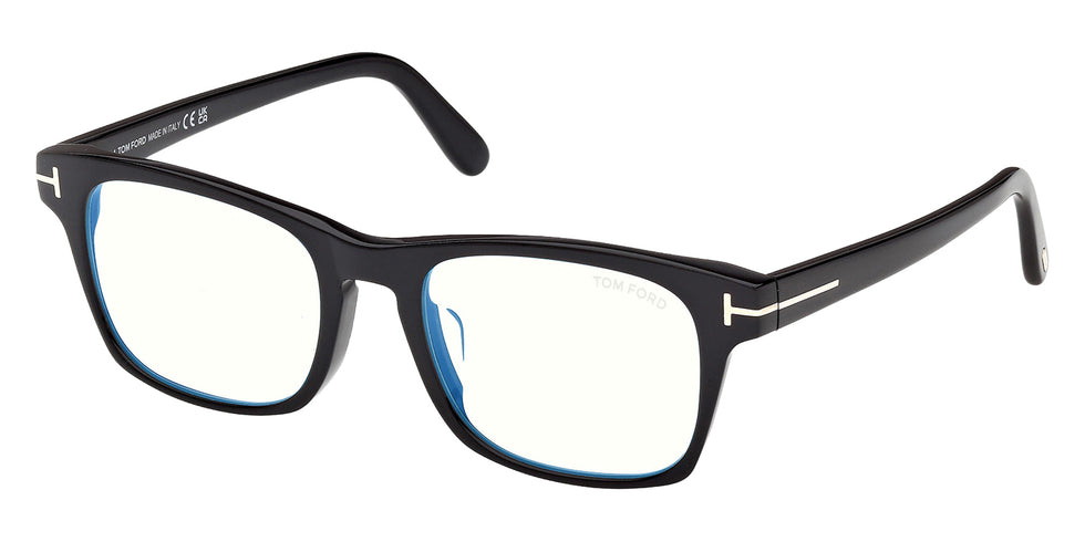 Tom Ford FT6150-D-B 001 55 - Shiny Black / Blue Filter 001 #id:ft6150db001_s:100105