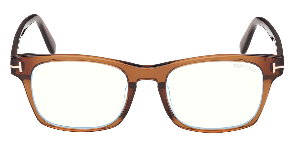 Tom Ford FT6150-D-B 048 55 - Shiny Dark Brown / Blue Filter 048 #id:ft6150db048_s:104100