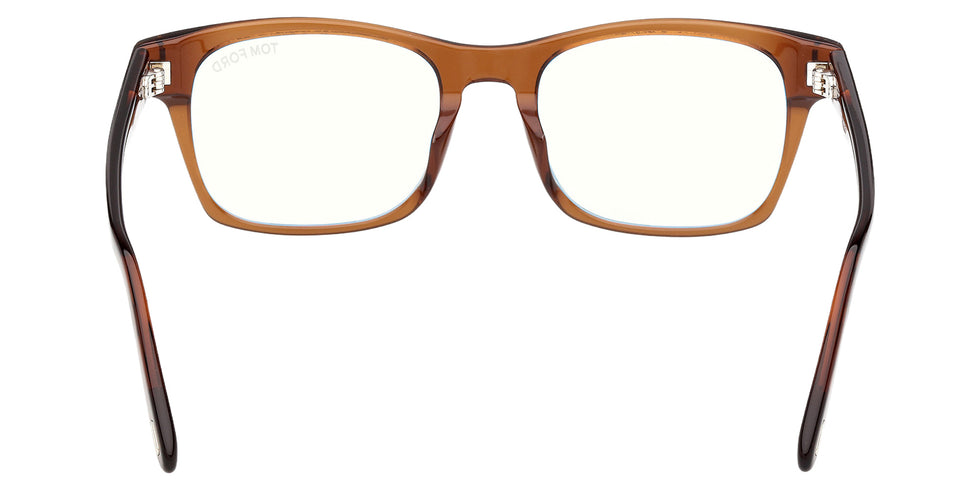 Tom Ford FT6150-D-B 048 55 - Shiny Dark Brown / Blue Filter 048 #id:ft6150db048_s:104120