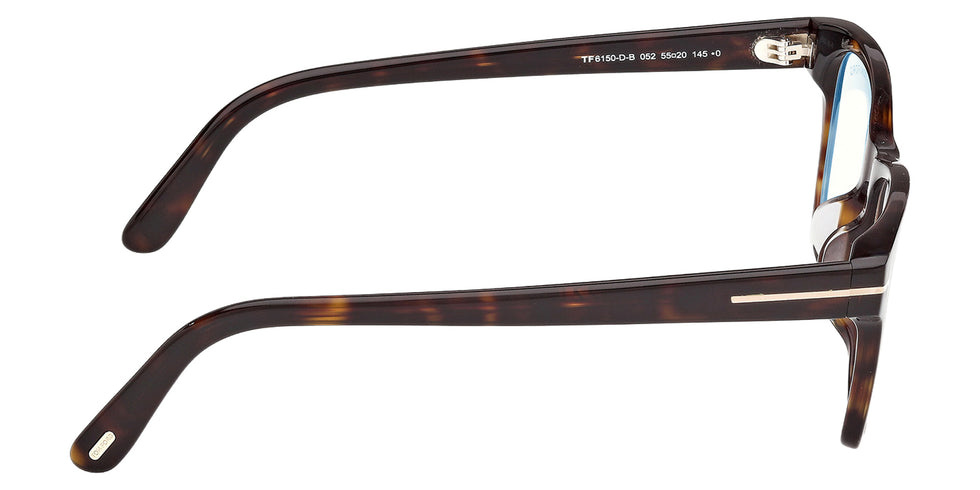 Tom Ford FT6150-D-B 052 55 - Dark Havana / Blue Filter 052 #id:ft6150db052_s:106130