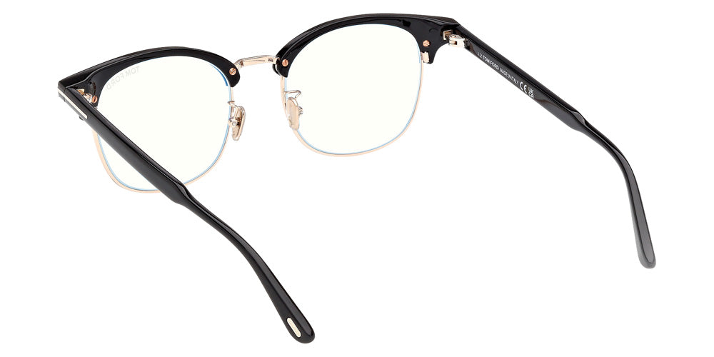 Tom Ford FT6151-D-B 001 54 - Shiny Black / Blue Filter #id:ft6151db001_s:100115