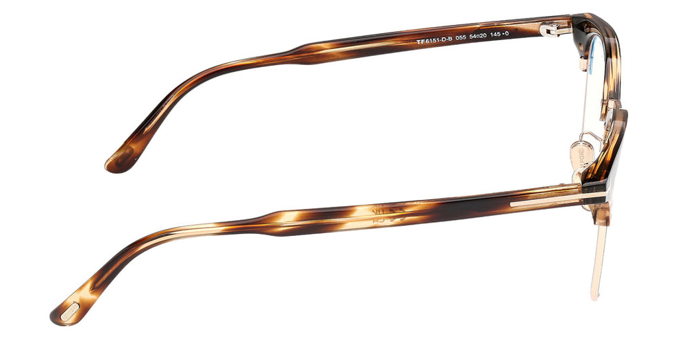 Tom Ford FT6151-D-B 055 54 - Colored Havana / Blue Filter #id:ft6151db055_s:104130