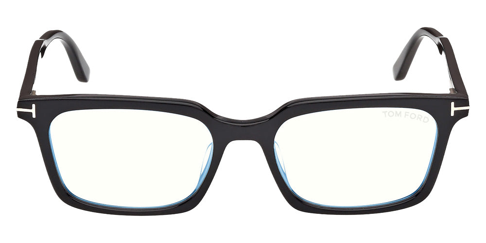 Tom Ford FT6153-D-B 001 57 - Shiny Black / Smoke Blue Filter #id:ft6153db001_s:100100