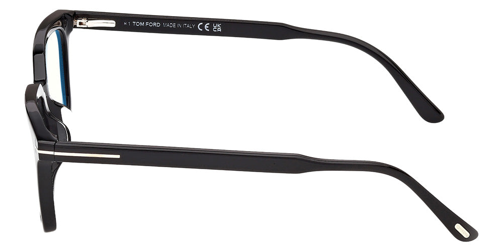 Tom Ford FT6153-D-B 001 57 - Shiny Black / Smoke Blue Filter #id:ft6153db001_s:100110