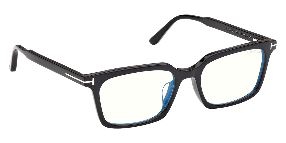 Tom Ford FT6153-D-B 001 57 - Shiny Black / Smoke Blue Filter #id:ft6153db001_s:100135