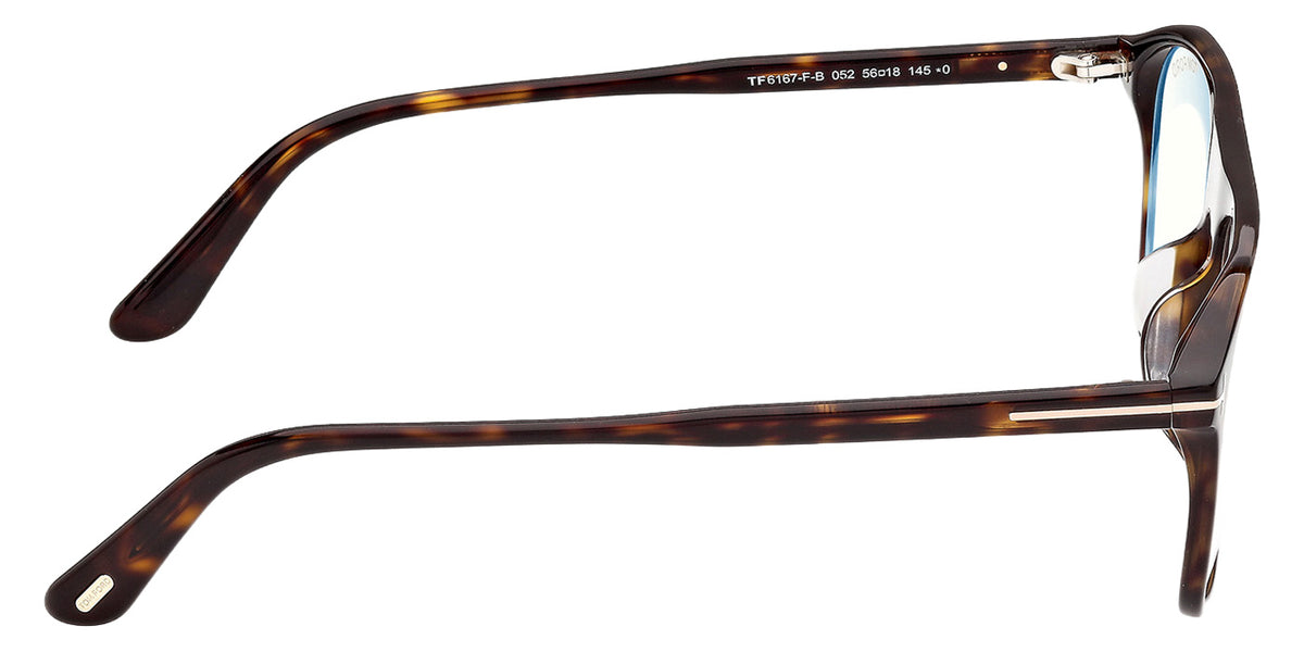 Tom Ford FT6167-F-B 052 56 - Dark Havana / Blue Filter #id:ft6167fb052_s:102130