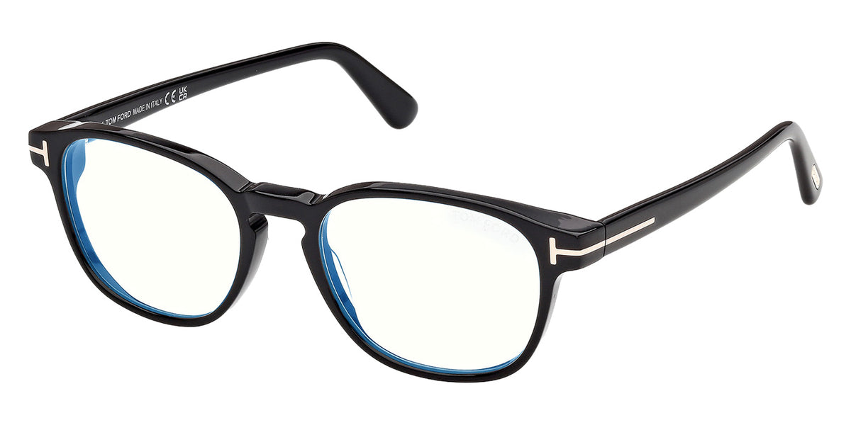 Tom Ford FT6169-B 001 51 - Shiny Black / Blue Filter #id:ft6169b001_s:100105