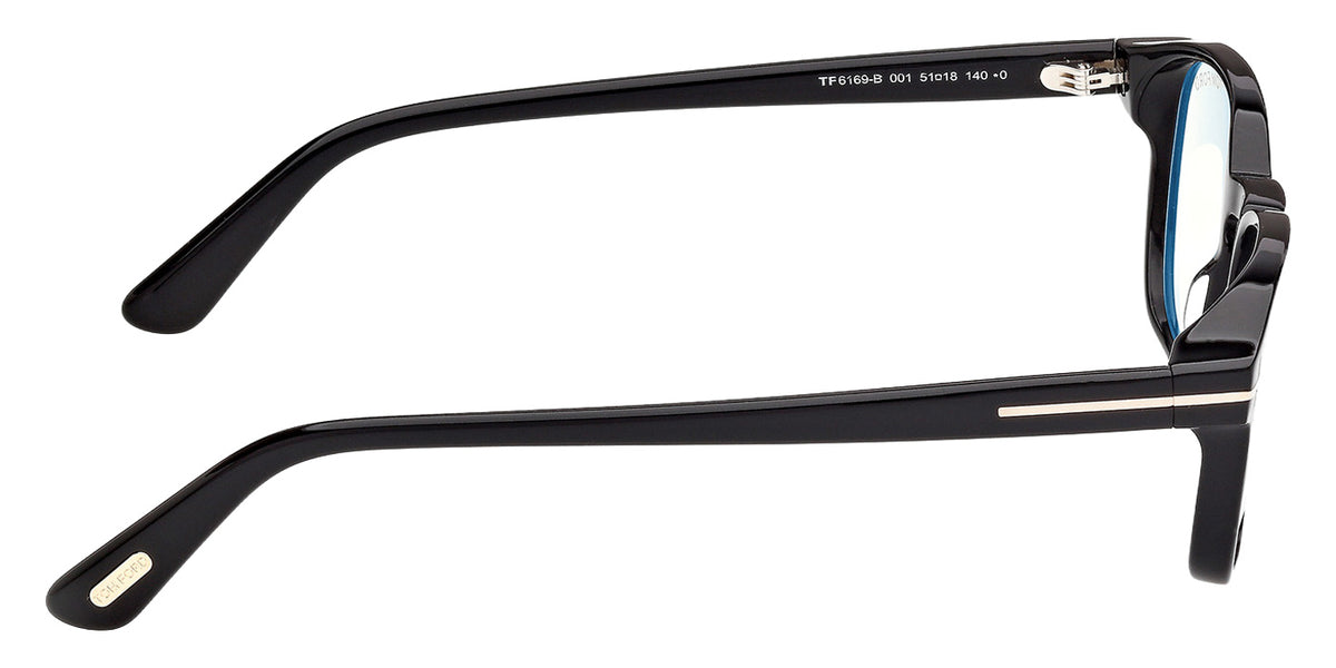 Tom Ford FT6169-B 001 51 - Shiny Black / Blue Filter #id:ft6169b001_s:100130