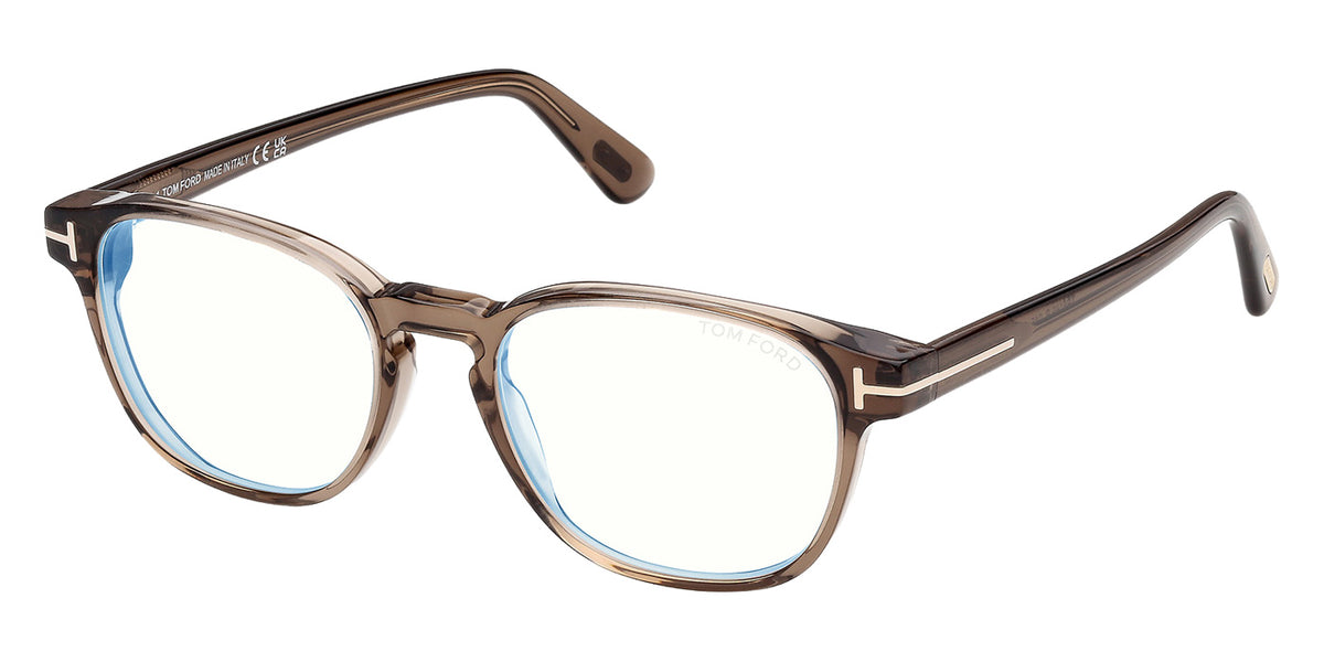 Tom Ford FT6169-B 045 51 - Shiny Light Brown / Blue Filter #id:ft6169b045_s:102105