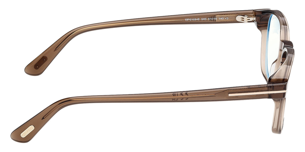 Tom Ford FT6169-B 045 51 - Shiny Light Brown / Blue Filter #id:ft6169b045_s:102130