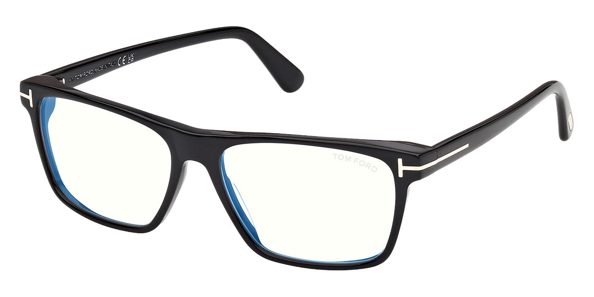 Tom Ford FT6170-B 001 56 - Shiny Black / Blue Filter #id:ft6170b001_s:100105