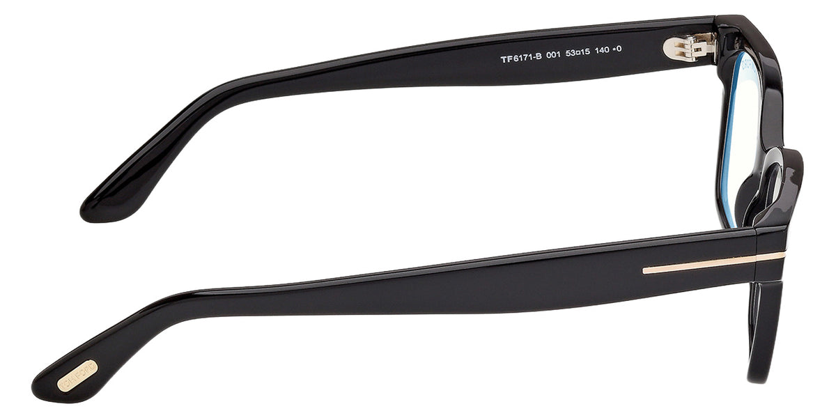Tom Ford FT6171-B 001 53 - Shiny Black / Blue Filter #id:ft6171b001_s:100130