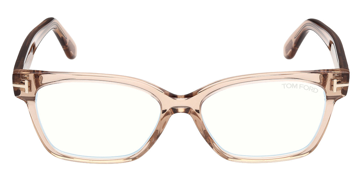 Tom Ford FT6171-B 045 53 - Shiny Light Brown / Blue Filter #id:ft6171b045_s:102100