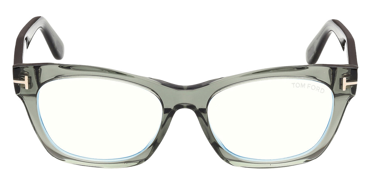 Tom Ford FT6173-B 093 53 - Shiny Light Green / Blue Filter #id:ft6173b093_s:104100