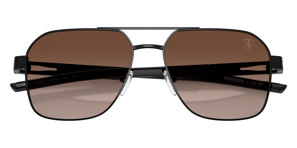 SCUDERIA FZ5003 131/13 57 - Black Shiny / Brown Gradient #id:fz500313113_s:100125