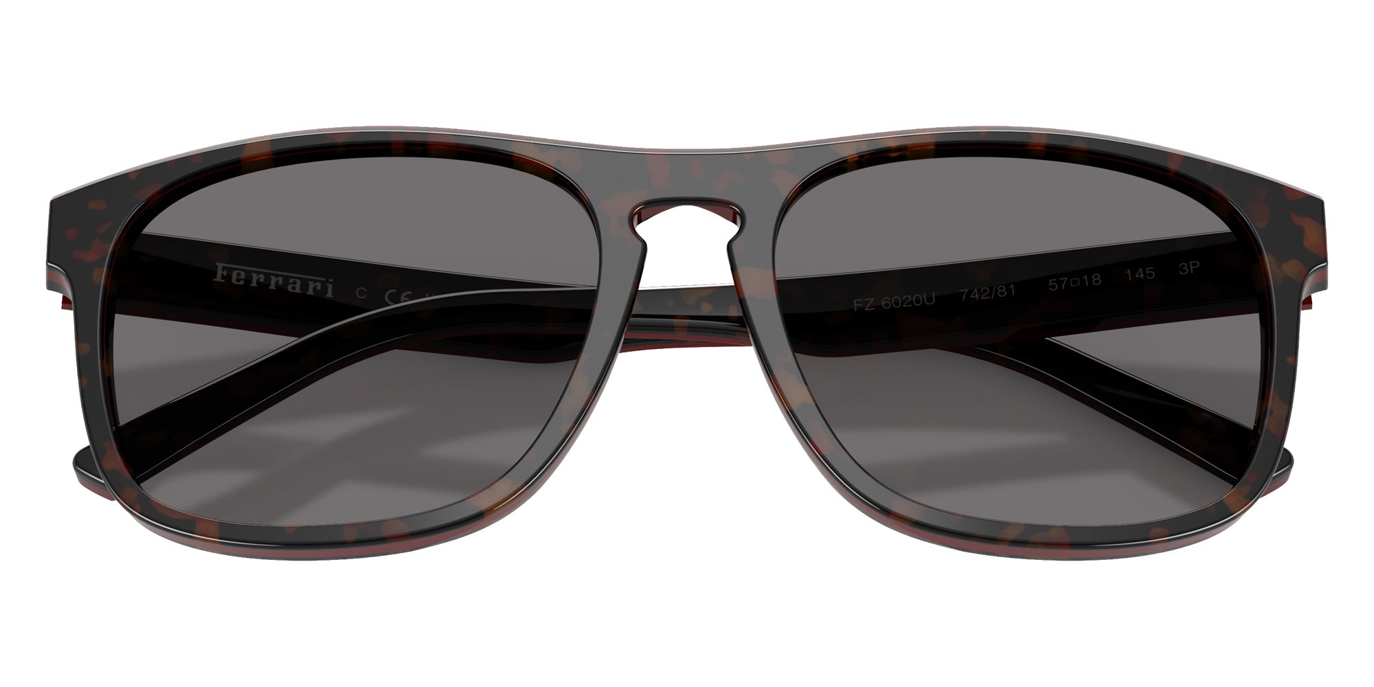 SCUDERIA FZ6020U 742/81 57 - Havana/Red / Polarized Dark Gray #id:fz6020u74281_s:104125