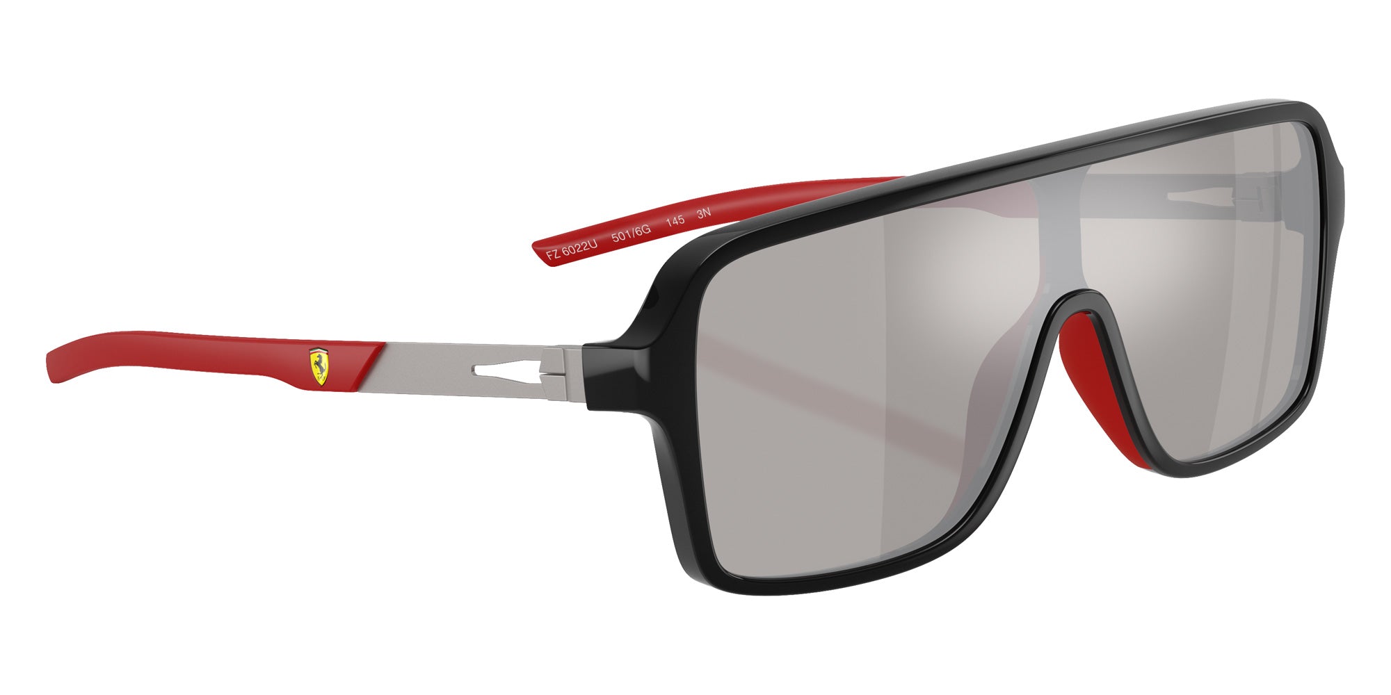 SCUDERIA FZ6022U 501/6G 132 - Black Shiny / Mirrored Light Gray #id:fz6022u5016g_s:100120