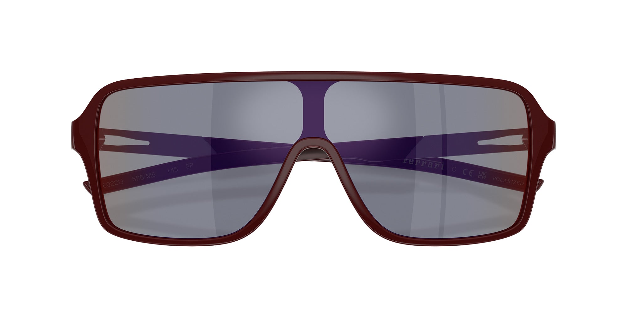 SCUDERIA FZ6022U 525/M5 132 - Red Bordeaux Shiny / Dark Gray Mirrored Red/Yellow Polarized #id:fz6022u525m5_s:106125