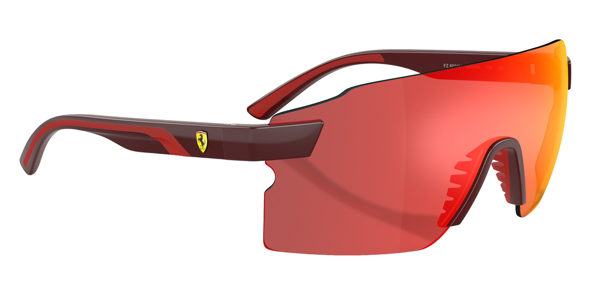 SCUDERIA FZ6024U 530/M5 133 - Red Bordeaux / Dark Gray Mirrored Red/Yellow #id:fz6024u530m5_s:106120