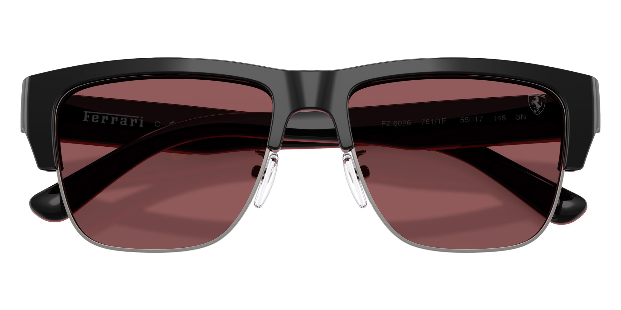 SCUDERIA FZ6026 761/1E 55 - Black/Red #id:fz60267611e_s:104125