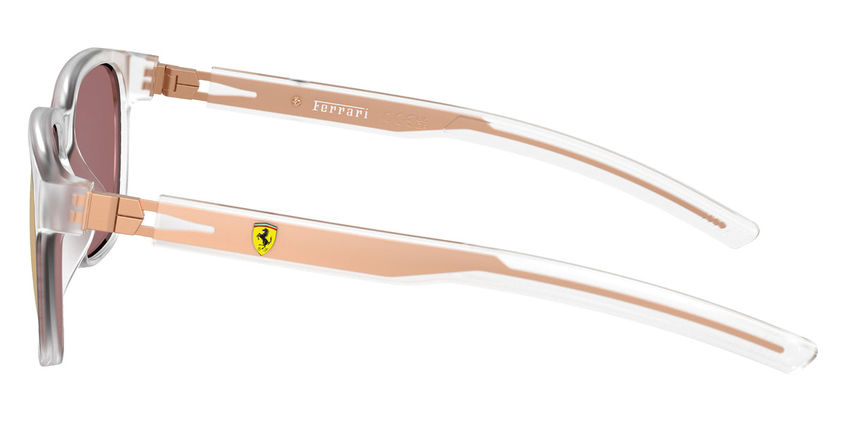 SCUDERIA FZ6033D 518/7J 58 - White Transparent Matte / Pink/Gray Mirrored #id:fz6033d5187j_s:104110