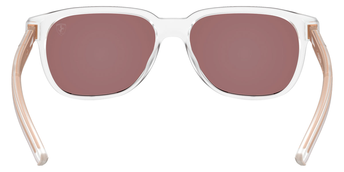 SCUDERIA FZ6033D 518/7J 58 - White Transparent Matte / Pink/Gray Mirrored #id:fz6033d5187j_s:104115