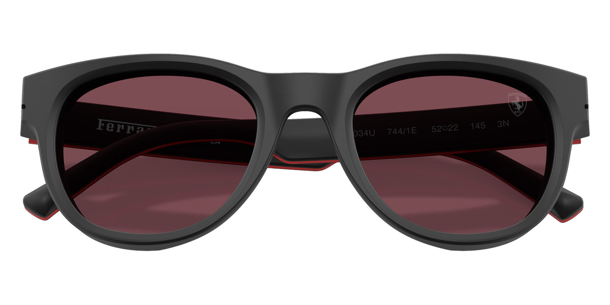 SCUDERIA FZ6034U 744/1E 52 - Black Matte / Red Contrast Pro #id:fz6034u7441e_s:100125