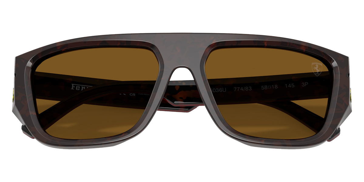 SCUDERIA FZ6036U 774/83 58 - Tortoise Brown / Nicotine Polarized #id:fz6036u77483_s:106125
