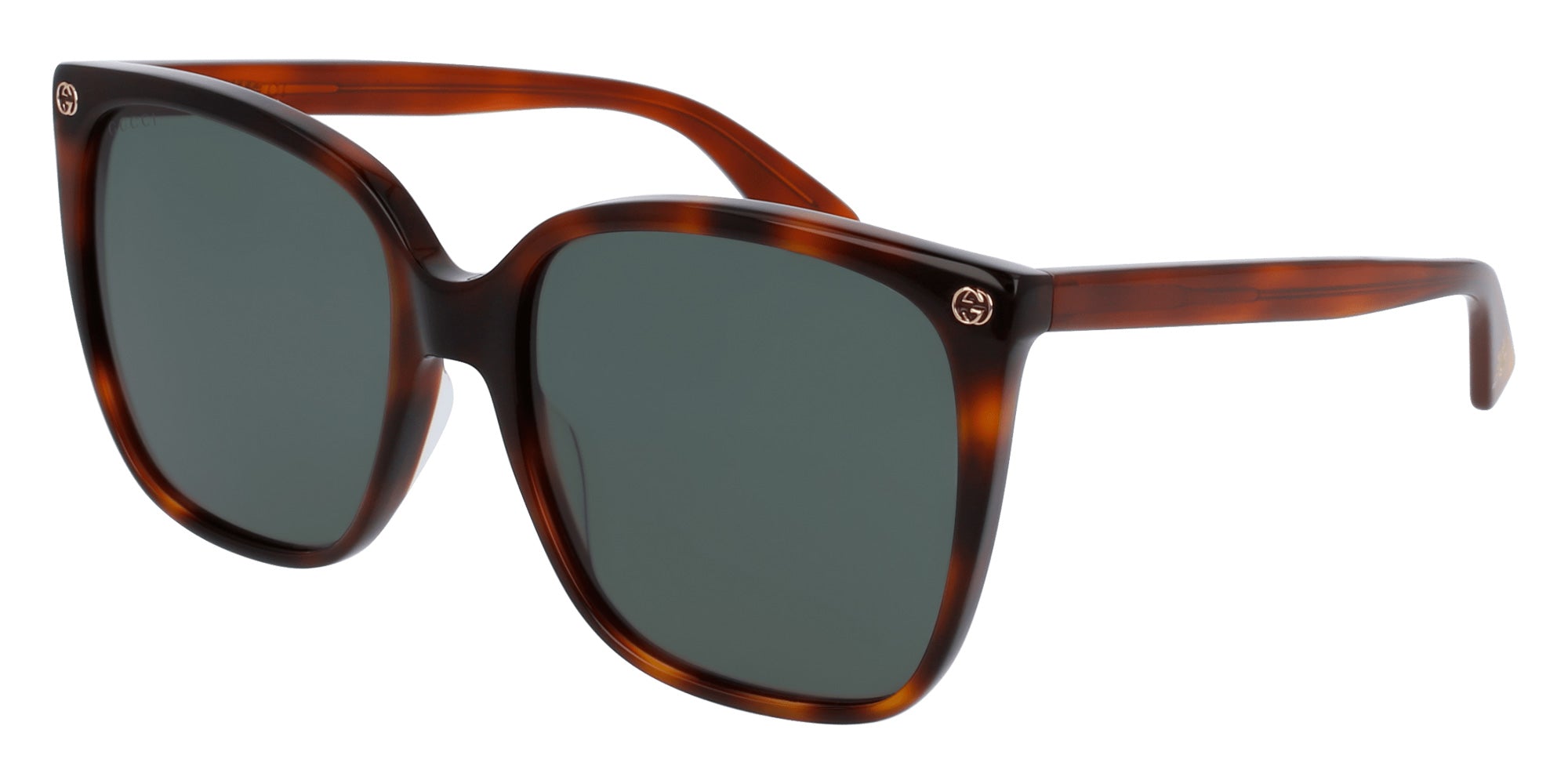 Gucci GG0022S 002 57 - Havana / Green #id:gg0022s002_s:100100