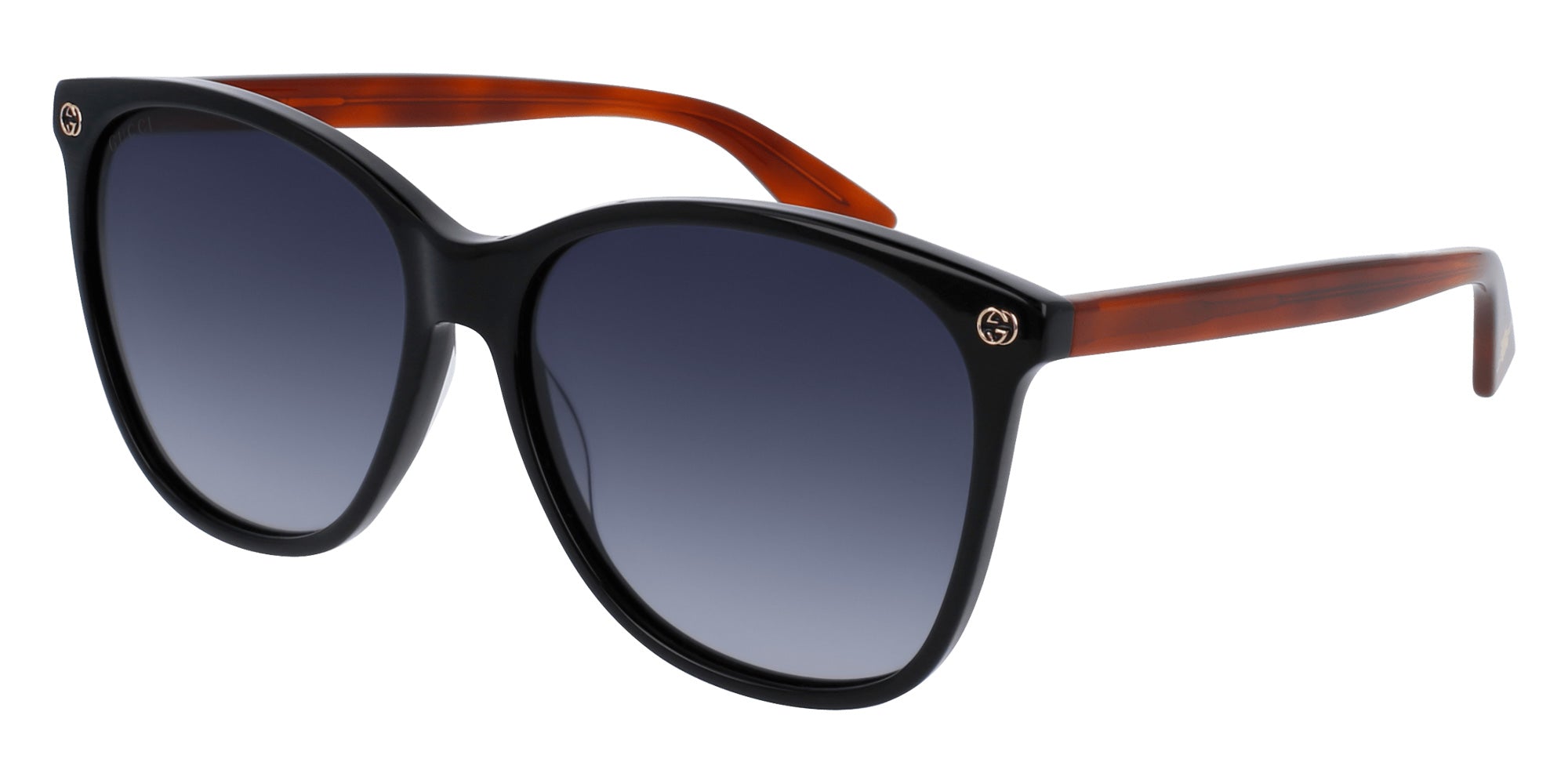 Gucci GG0024S 003 58 - Black/Havana / Gray Gradient #id:gg0024s003_s:100100