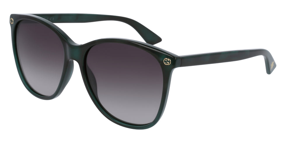 Gucci GG0024S 004 58 - Green / Brown Gradient #id:gg0024s004_s:102100
