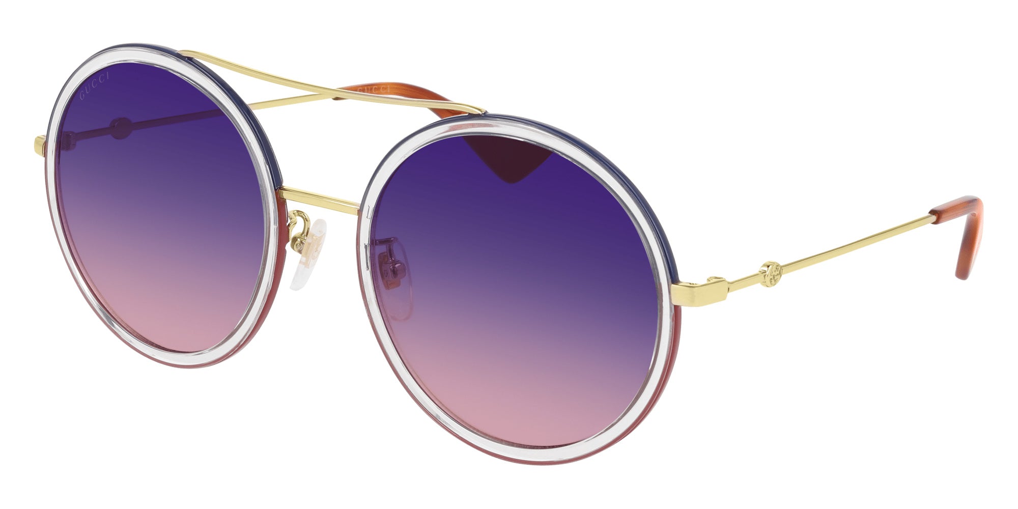 Gucci GG0061S 023 56 - Gold / Blue Gradient Double #id:gg0061s023_s:116100