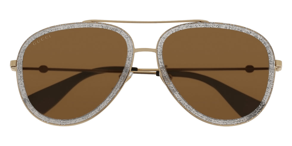 Gucci GG0062S 004 57 - Gold / Brown #id:gg0062s004_s:104100