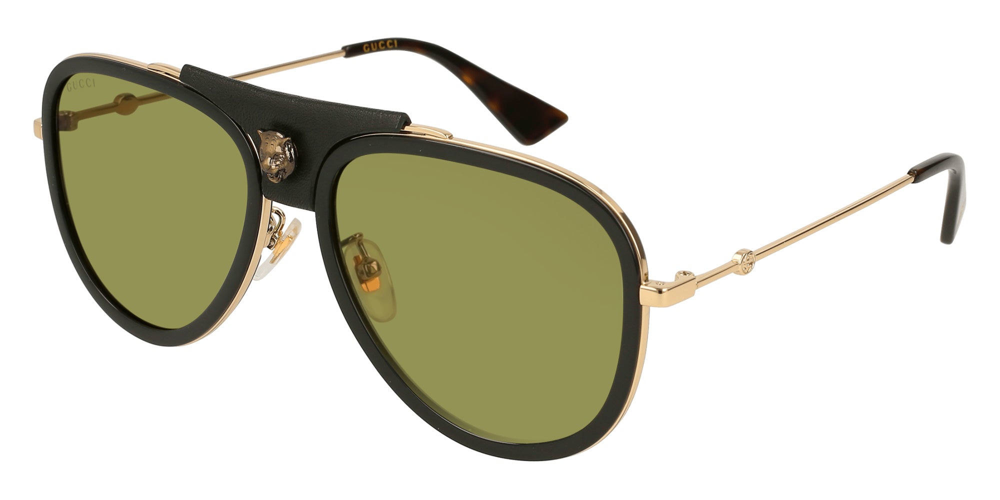 Gucci GG0062S 014 57 - Gold / Green #id:gg0062s014_s:112100