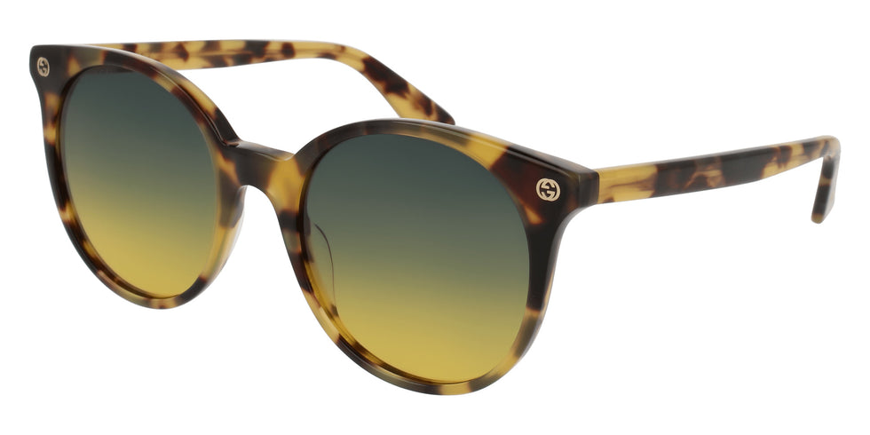 Gucci GG0091S 003 52 - Havana / Gray Multi Treatment #id:gg0091s003_s:102100