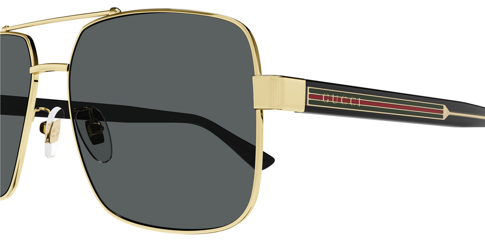 Gucci GG0529S 005 60 - Gold/Crystal / Smoke Polarized #id:gg0529s005_s:102110