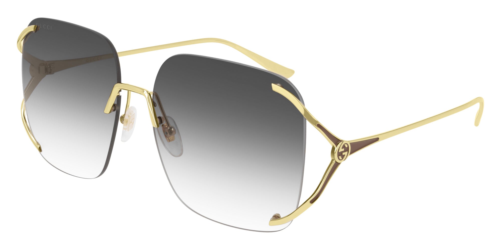 Gucci GG0646S 001 60 - Gold / Gray Gradient #id:gg0646s001_s:100100