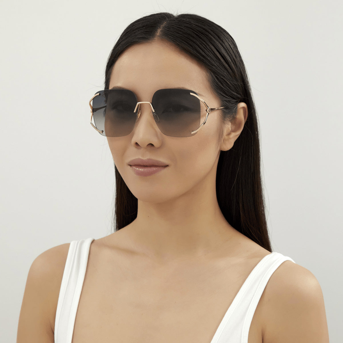 Gucci GG0646S 001 60 - Gold / Gray Gradient #id:gg0646s001_s:100105