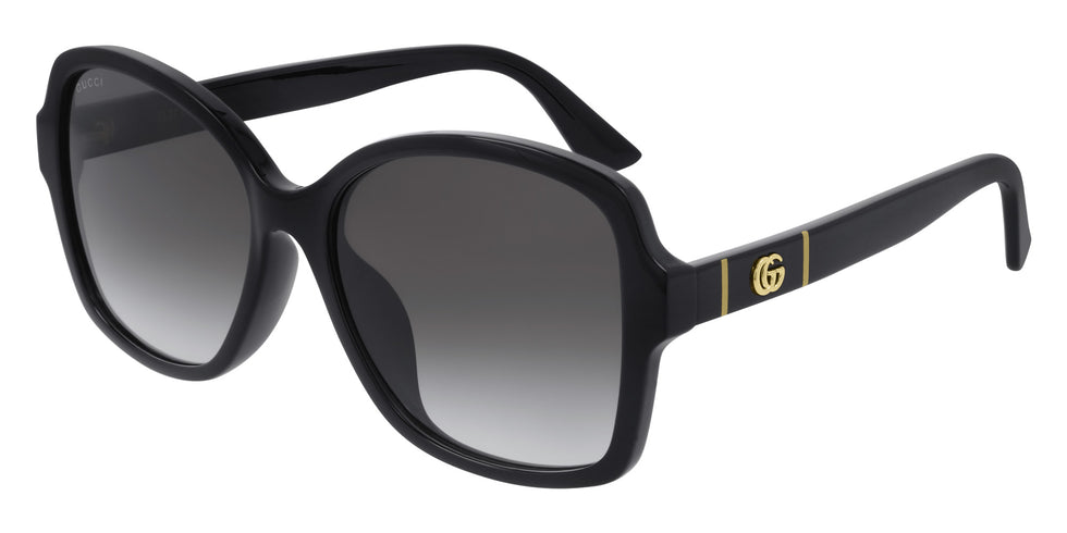 Gucci GG0765SA 001 57 - Black / Gray Gradient #id:gg0765sa001_s:100100