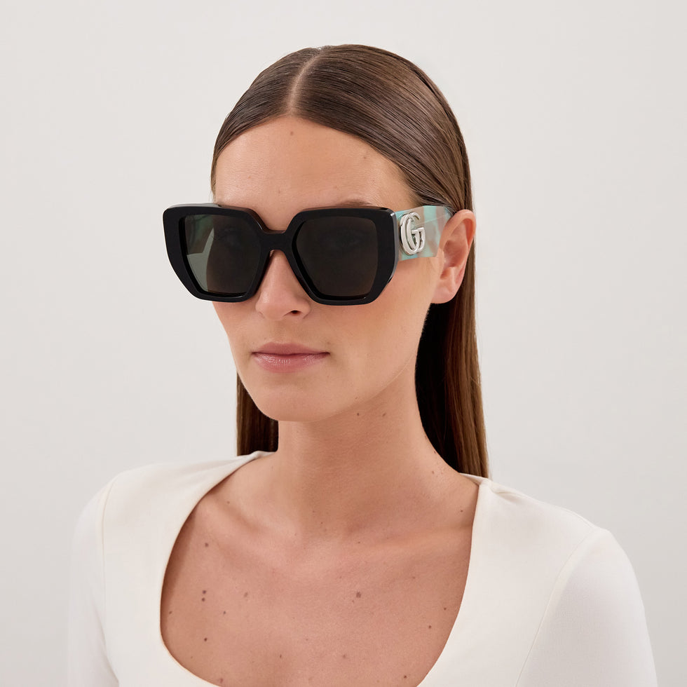 Gucci GG0956S 011 54 - Black/Havana / Gray #id:gg0956s011_s:100115